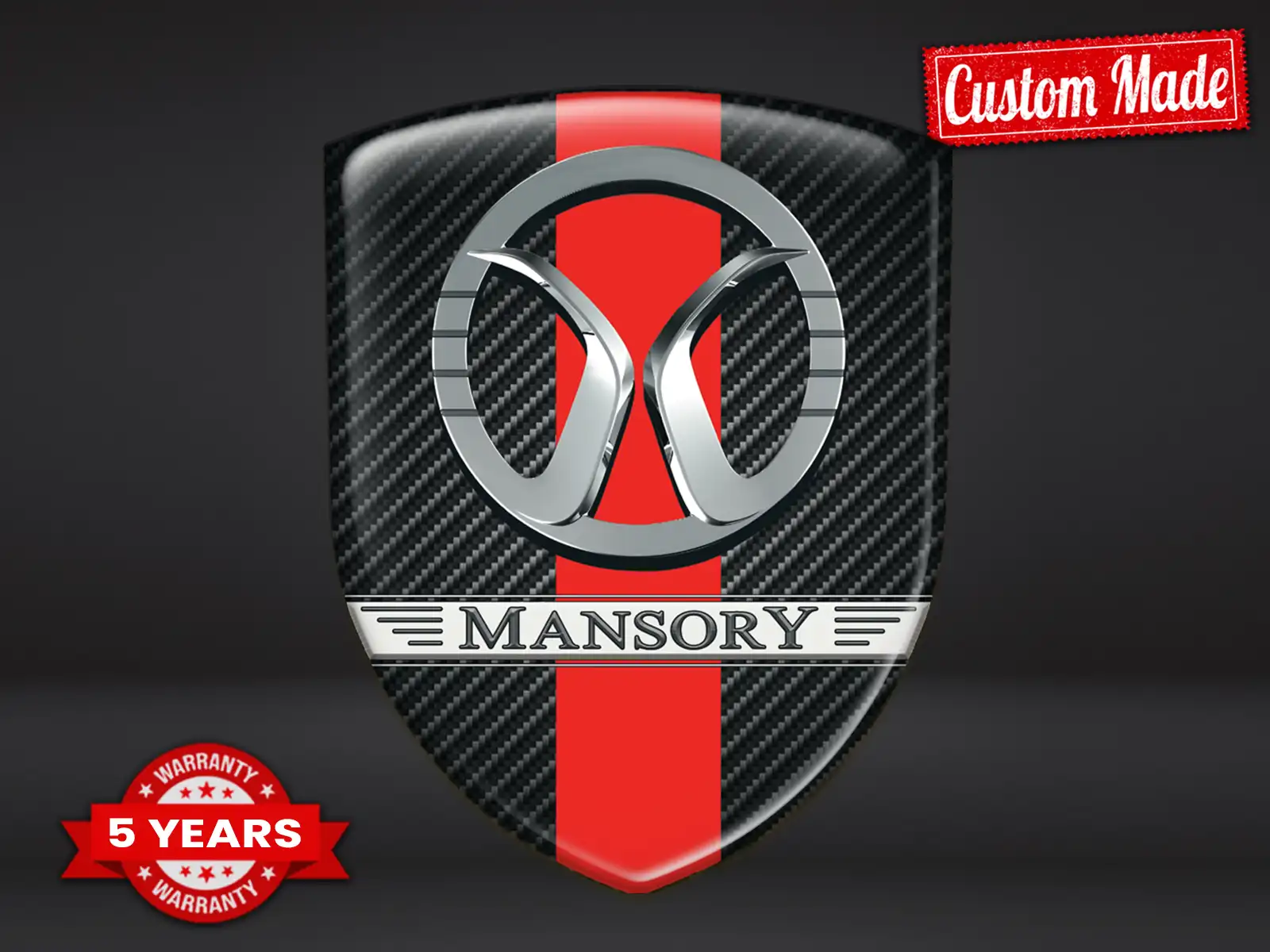 Mansory Emblèmes Capot Pro Max Résistants Stylés Performance